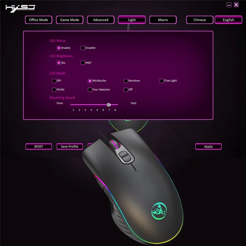 HXSJ P5+V100+A867 Gaming Keyboard Mouse Console Controller Adpater Converter Set for PS5  /  PS4 /  PS3  /  Xbox One  /  Xbox 360  /  Nintendo Switch - Black