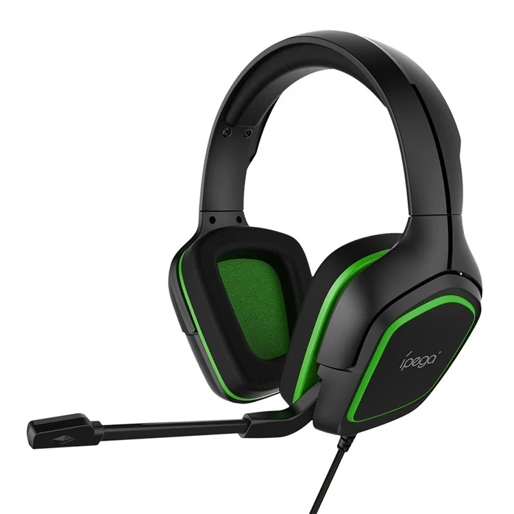 IPEGA PG-R006 Professional 3.5mm Wired Stereo Headset Music Gaming Headphone with Microphone for PS4 PC Phone - Green