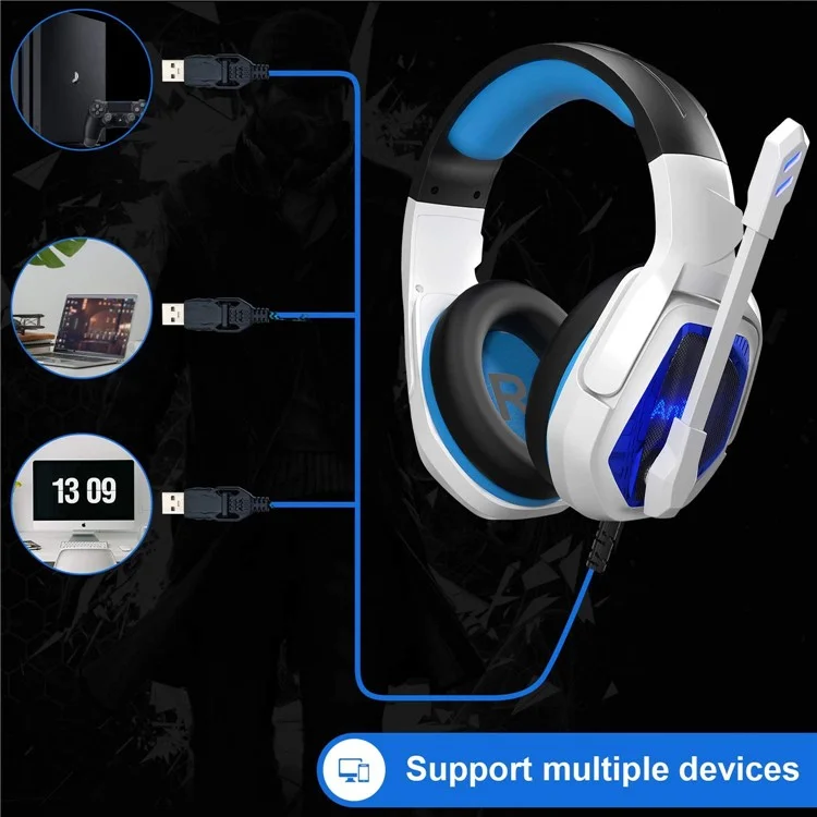 Anivia MH901 Kopf Montiert USB Wired Stereo 7.1 Surround-sound E-sport-kopfhörer-computer-gaming-headset