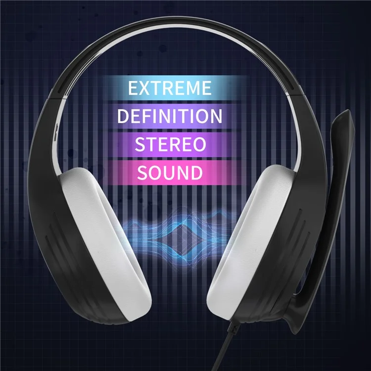 Anivia A9 Over-Head Wired Bass Stereo Наушники Компьютерная Компьютерная Музыка Гарнитура С 3,5 Мм Аудио Джек - Чернить