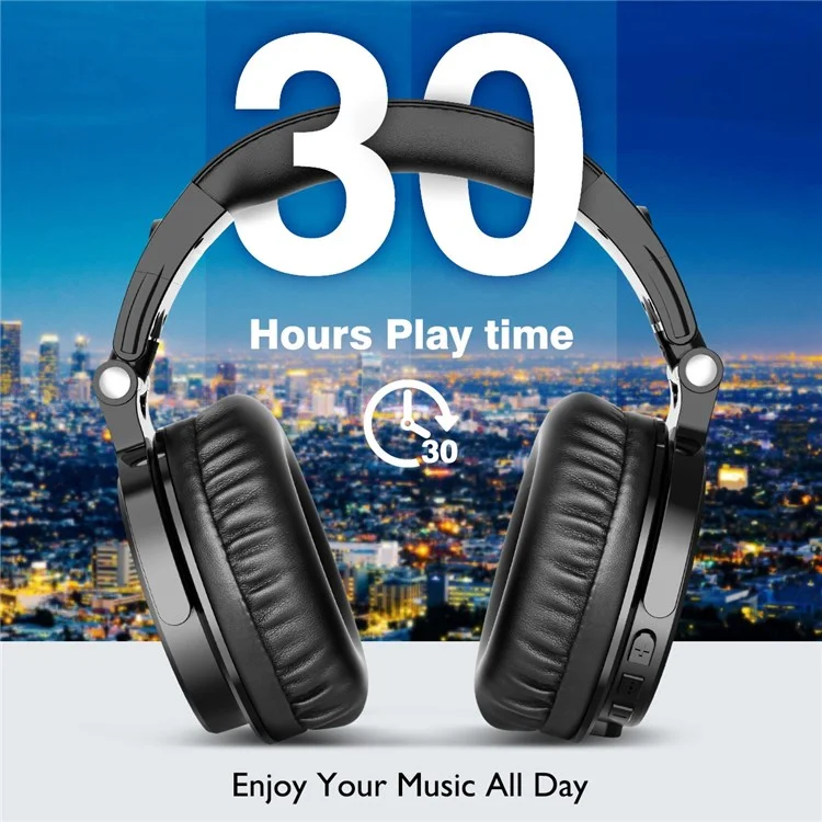 ONEODIO Pro-C Bluetooth Folding Wireless/Wired Headphone Stereo Music Gaming Monitoring Headset