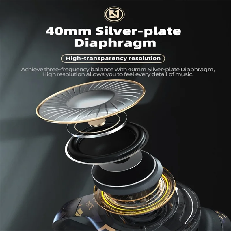 EL-A2 Folding Gaming Headset Graffiti Cool Headphone with Microphone Head-Mounted Bluetooth-compatible Earphone - Pink