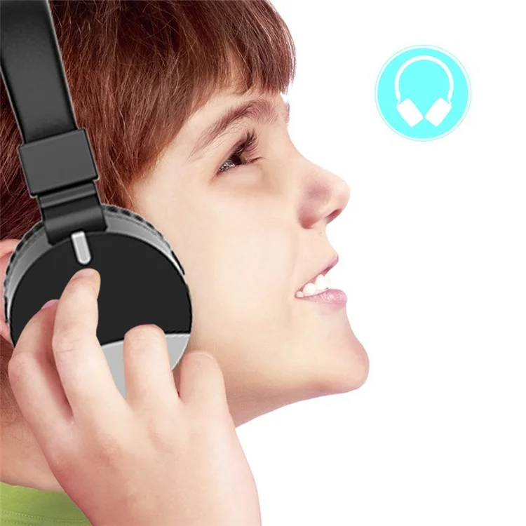 Gorsun GS-E86 Children Over-areau Bluetooth Headable Casque Pliable Avec Câble Audio