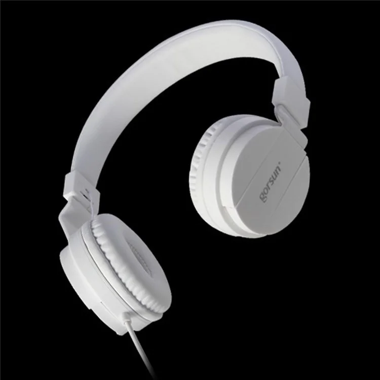 Gorsun GS-778 Over-ear Wired Headphone Estéreo HiFi Sound Children Headset Com Plugue Aux de 3,5 mm - Rosa