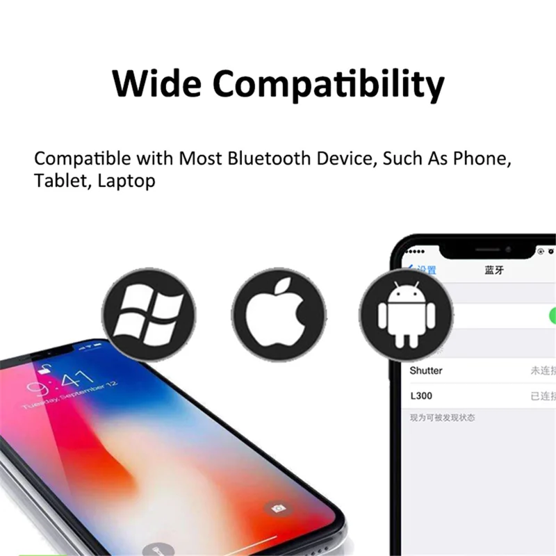 L300 Over-ear Wireless Headset Foldable Bluetooth-compatible 5.0 HiFi Stereo Sound Noise Cancelling Headphone - Red