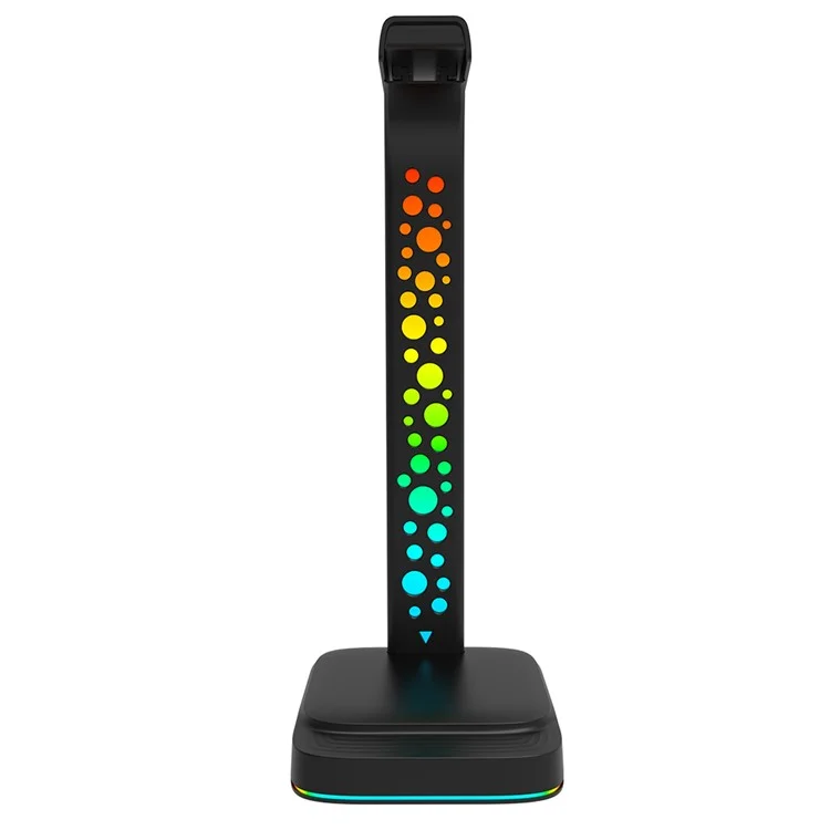 G2 RGB Stand Gaming Gaming Horme Affiliante Affioraggio Affari Appendiabiti Gancio Con 2 Caricabatterie USB e 9 Modalità Light