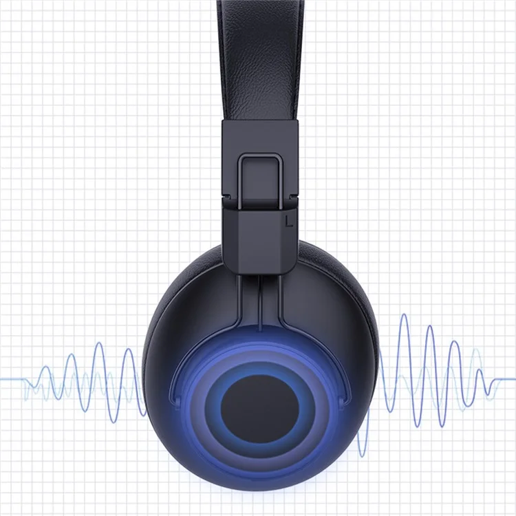 GORSUN E94B HiFi Stéréo Son Casque Bluetooth Sans Fil Musique Jeux Casque d'écoute avec Prise 3,5 mm