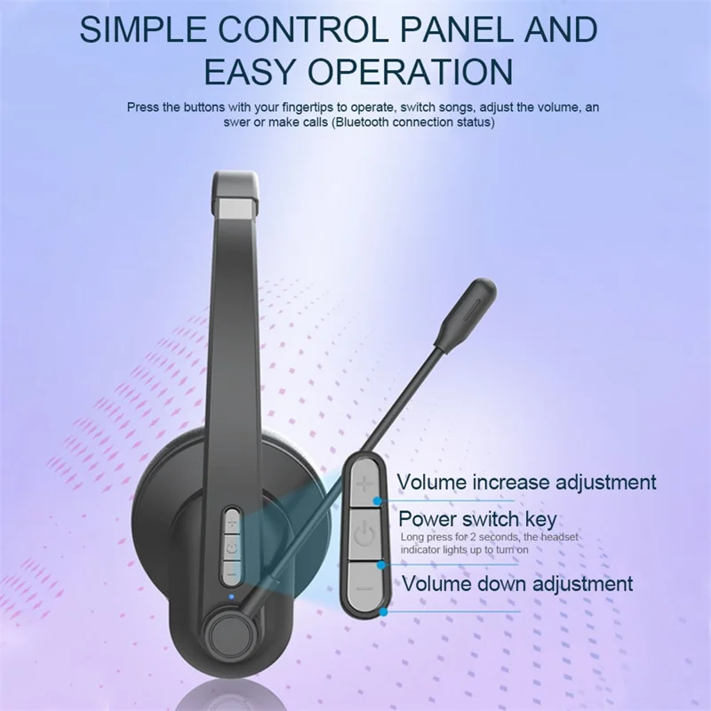 OY632 Noise-canceling Telephone Headset for Call Center Bluetooth-compatible Headphones