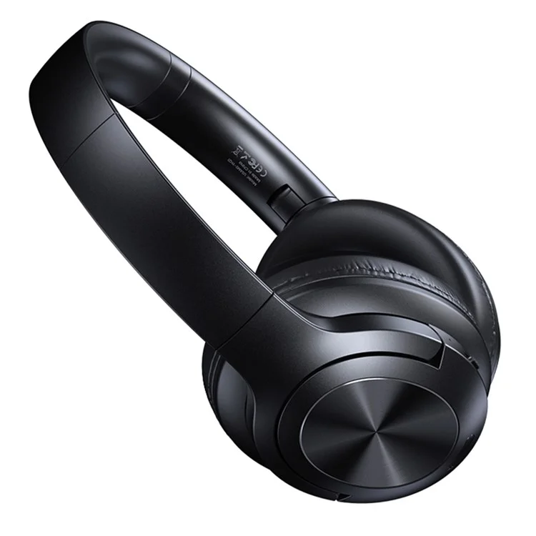 USAMS YH21 Bluetooth Over-eart Headphones Hifi Headsed Stéréo 70H Long Temps Hands Free Cappel - Noir