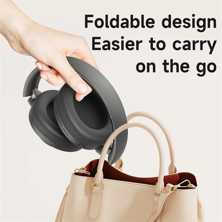 ZEALOT B38 Sports Wireless Bluetooth Headset Head-Mounted Noise Reduction Folding Headphone - Branco