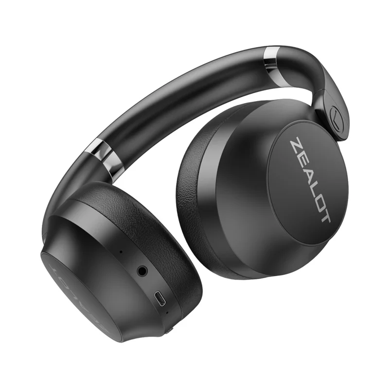 ZEALOT B38 Cuffie Wireless Sportive con Bluetooth, Cuffie con Riduzione del Rumore, Pieghevoli - Nero