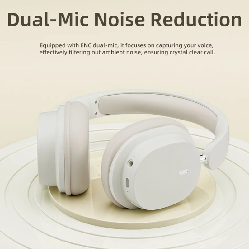 SY-T2 Wireless Over-Ear Bluetooth-compatible Headphone Foldable Headset with Built-in Noise Cancelling Microphone - Blue