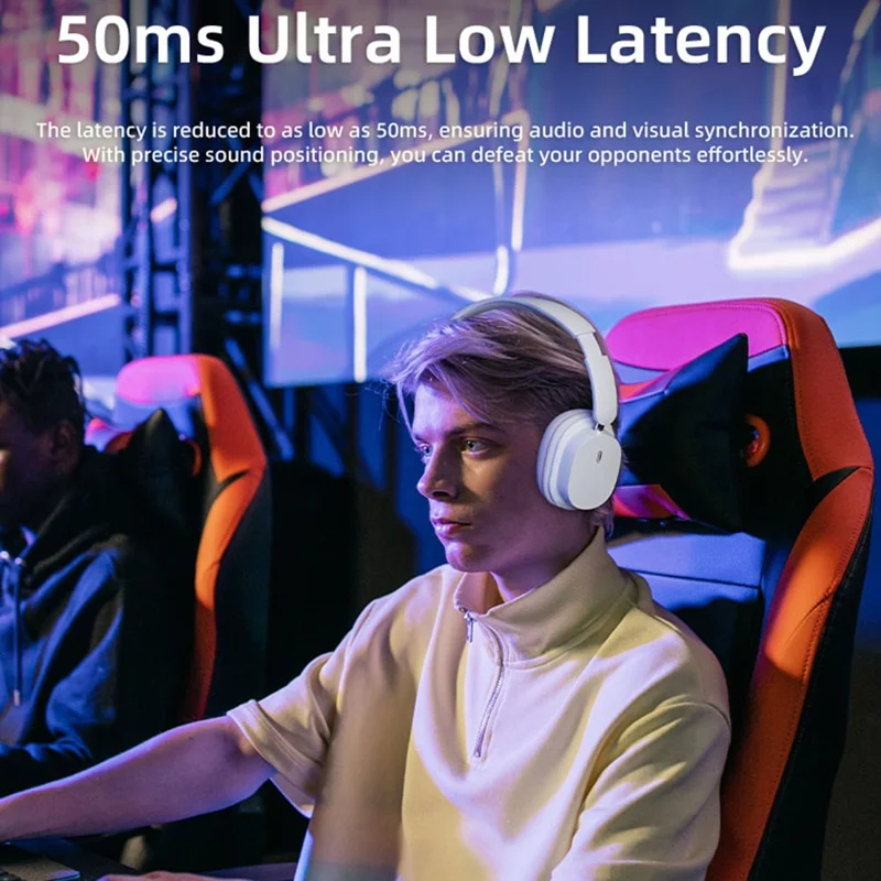 SY-T2 Wireless Over-Ear Bluetooth-compatible Headphone Foldable Headset with Built-in Noise Cancelling Microphone - Black