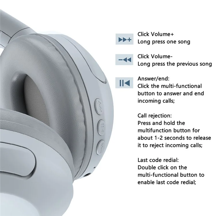 CELEBRAT A31 Беспроводные наушники с накладными чашками Bluetooth, складные, стерео, для игр, для музыки - черные