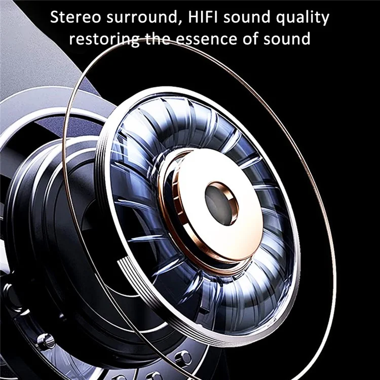 CELEBRAT A32 Over Ear Headphones Deep Bass Stereo Surround Sound Wireless Headset - Light Yellow