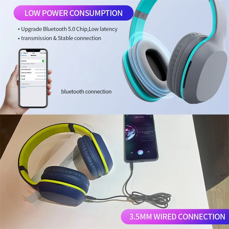 CELEBRAT A18 Auscultadores Bluetooth Qualidade de Som Puro Bass Auscultadores Estéreo Sem Fios 5.0 - Vermelho