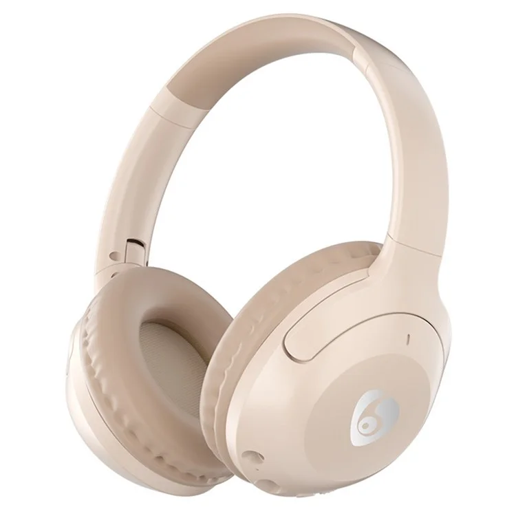 OVLENG FF92 Folding Over-Ear Wireless Bluetooth-compatible Headphone ANC 3D Stereo Sound Headset - Beige