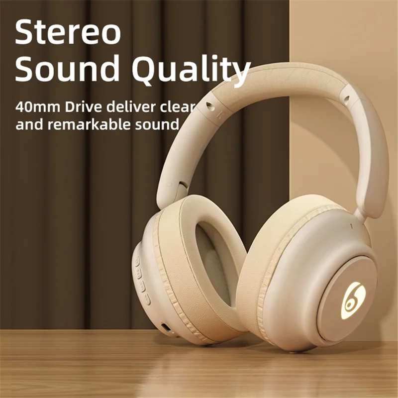 OVLENG FF93 Auriculares Inalámbricos Bluetooth Sobre la Oreja Música Auricular Plegable Sonido Estéreo HiFi - Azul