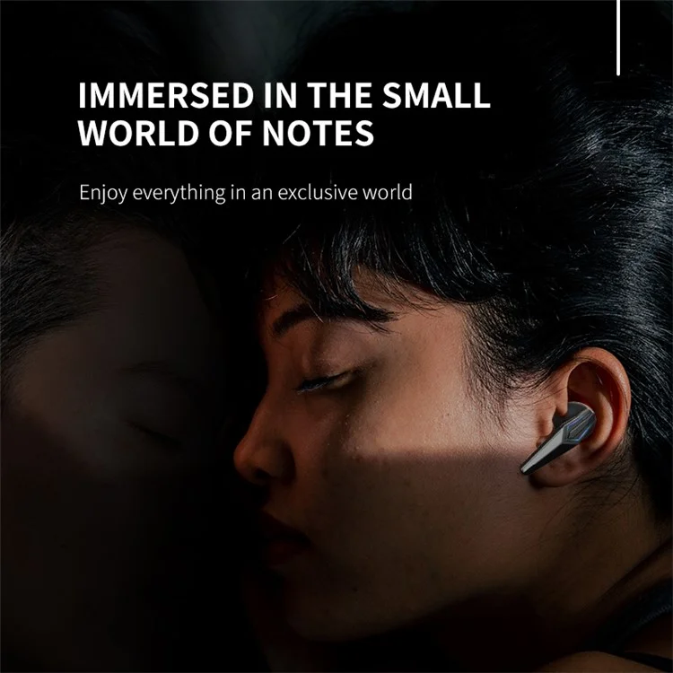 OVLENG W70 HiFi Sound No Delay Gaming Earphones Wireless Bluetooth-compatible In-ear Headphones
