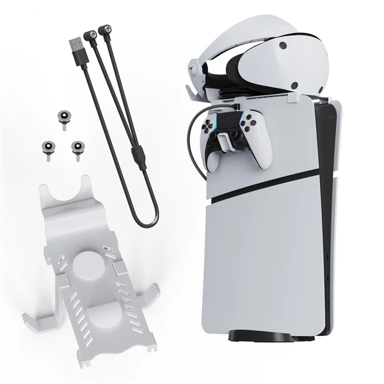 JYS P5171 Para PS5 / PS5 Slim Anfitrión Universal Parte Superior Estante VR Casco Manejar Carga Almacenamiento Estante
