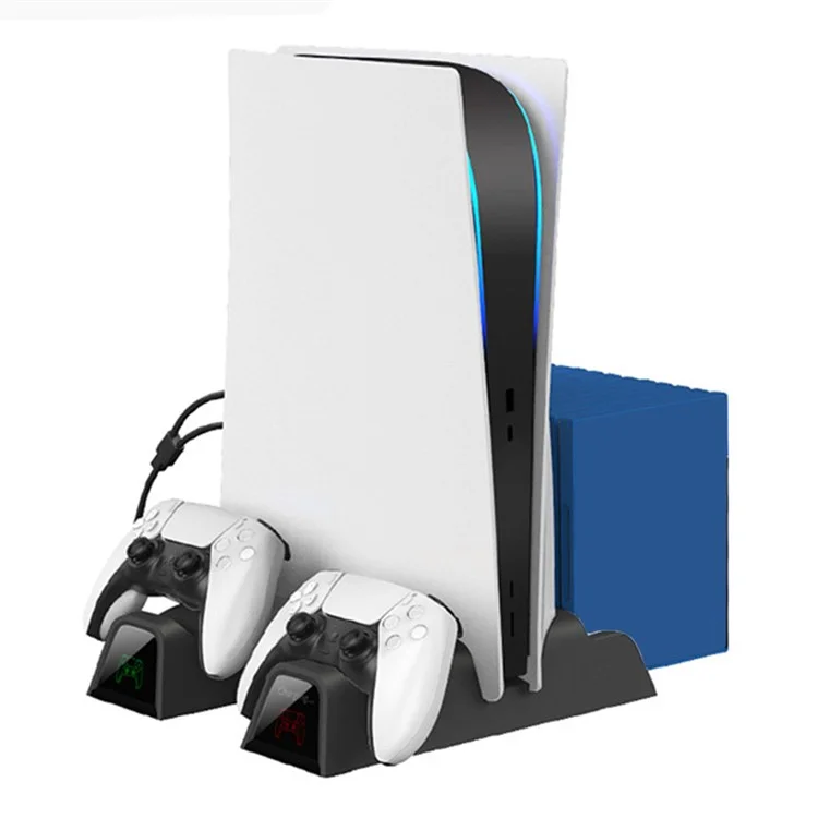 OIVO для консоли Sony PS5 Dual Controllers Charger ABS Cooling Stand Holder