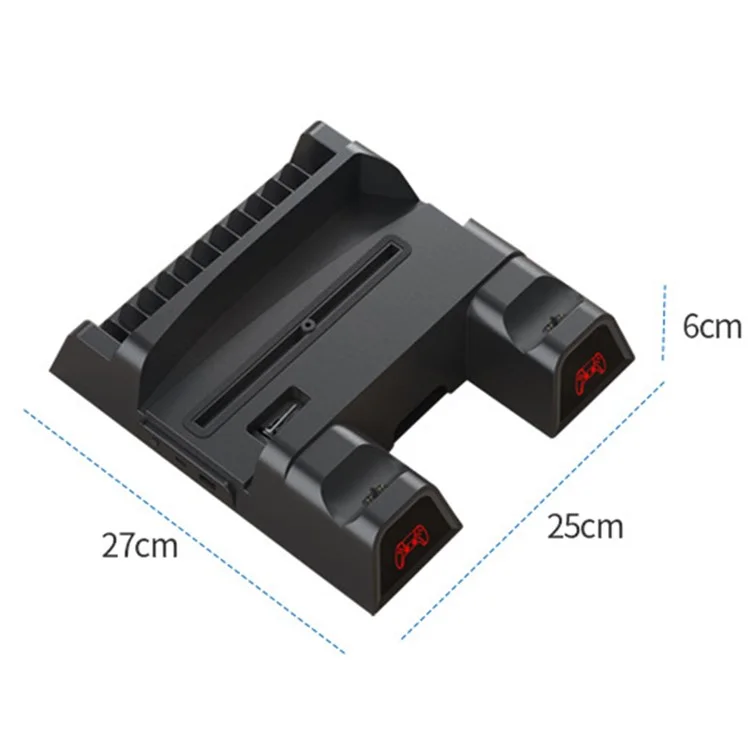 OIVO для консоли Sony PS5 Dual Controllers Charger ABS Cooling Stand Holder