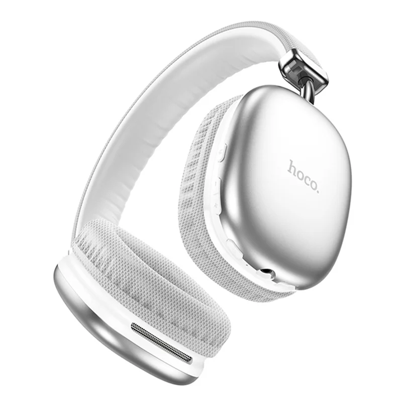 HOCO W35 Wireless Headphones Over Ear Bluetooth-compatible  5.3 Headset - Silver