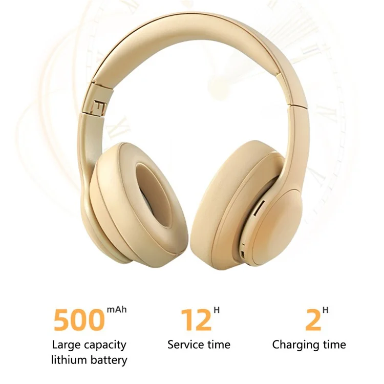 Écouteur Bluetooth sans fil SN81 9D Stéréo Son Gaming Casque - Kaki