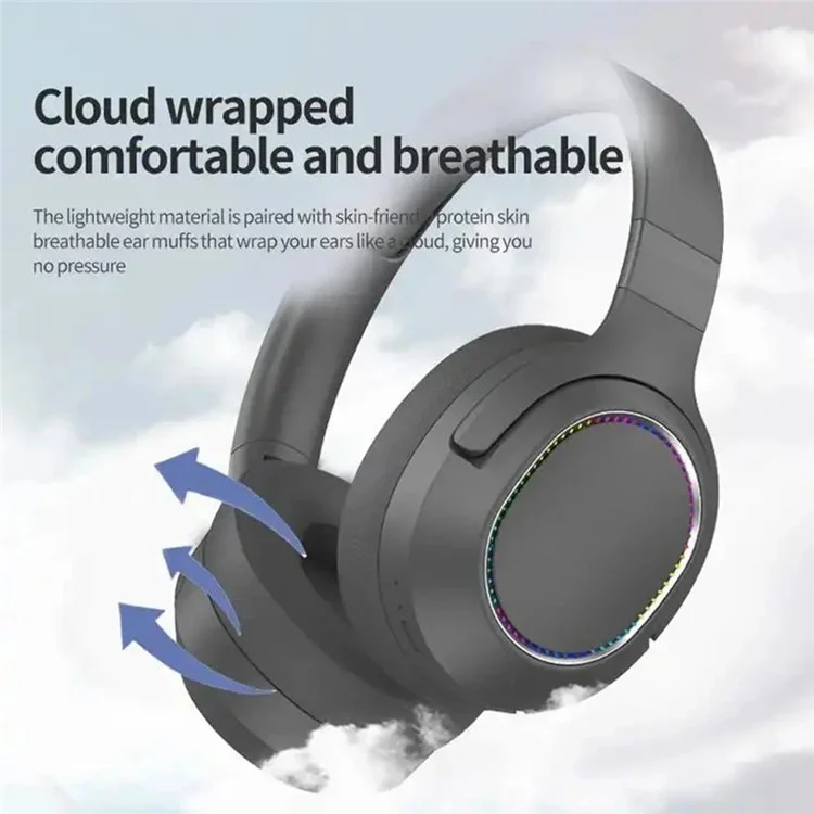 P2963 Wireless Headphone Bluetooth 5.3 Headset Waterproof Gaming Earphone - Bege