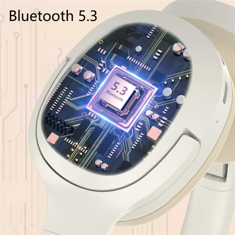P2969 Беспроводные Bluetooth наушники с оголовьем, Hi-Fi стереозвук, игровые наушники - хаки