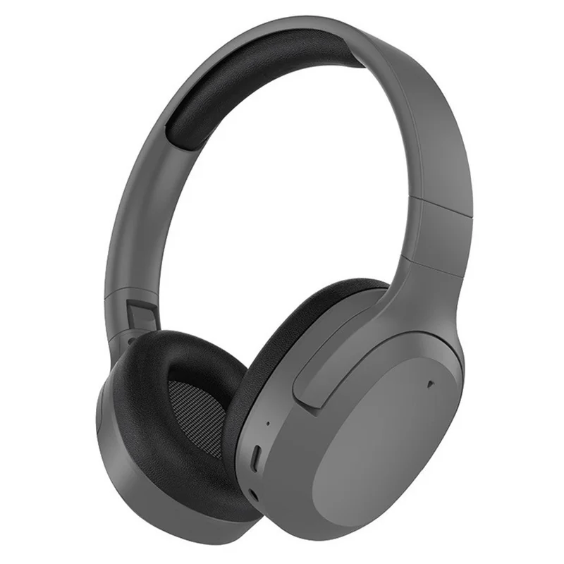 P2969 Over-Ear Wireless Bluetooth-compatible Earphone HiFi Stereo Sound Gaming Headphone - Grey