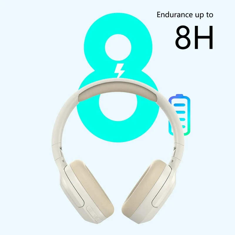 P2969 Over-Ear Wireless Bluetooth-compatible Earphone HiFi Stereo Sound Gaming Headphone - Grey