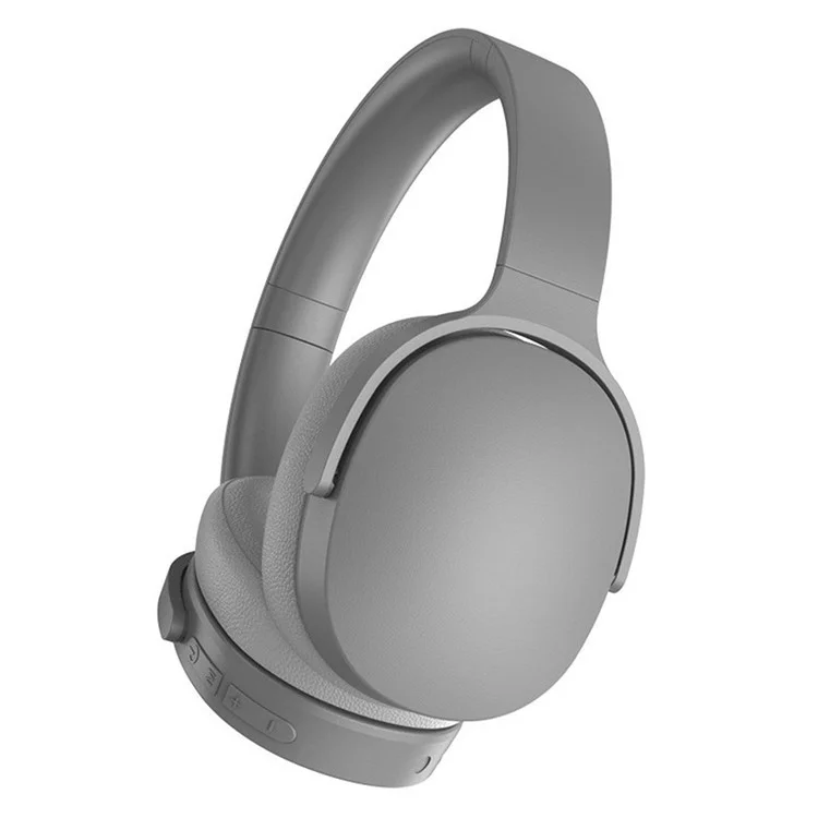P3961 Active Noise Cancelling ANC Headset Over-Ear Bluetooth-compatible 5.3 Wireless Headphones - Grey