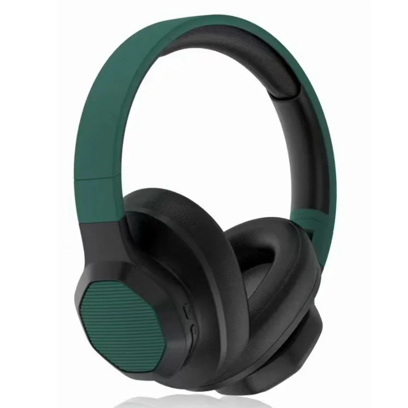 P2970 Wireless Folding Over-Ear Headphones Bluetooth-compatible 3D Ear-Cushioned Headset - Green