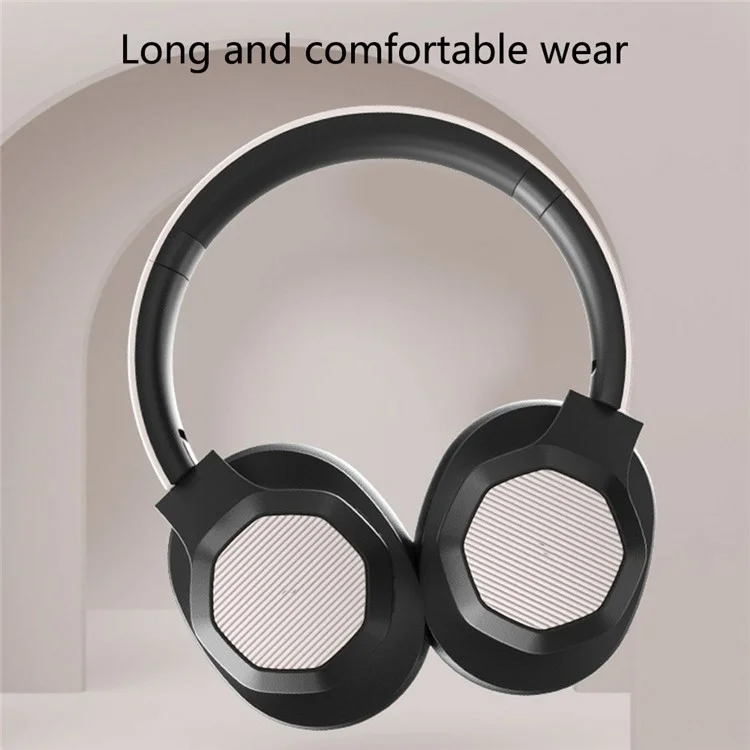 P2970 Wireless Folding Over-Ear Headphones Bluetooth-compatible 3D Ear-Cushioned Headset - Red