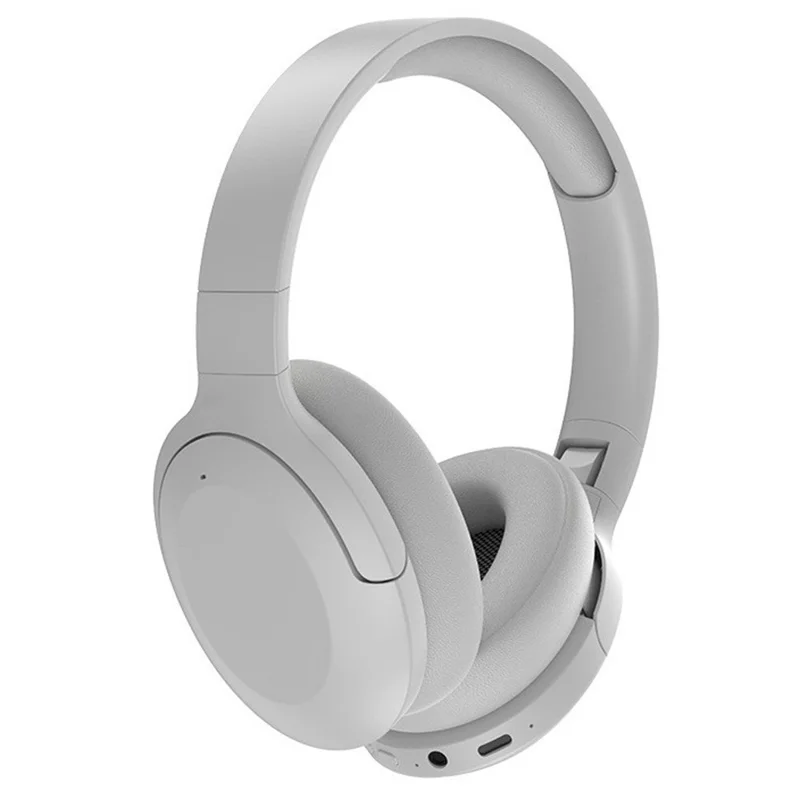 P2968 Lightweight Headset Over-Ear Wireless Bluetooth-compatible Headphones - Grey