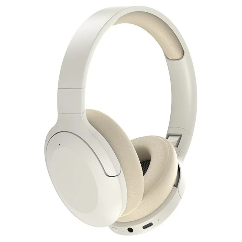 P2968 Lightweight Headset Over-Ear Wireless Bluetooth-compatible Headphones - Beige