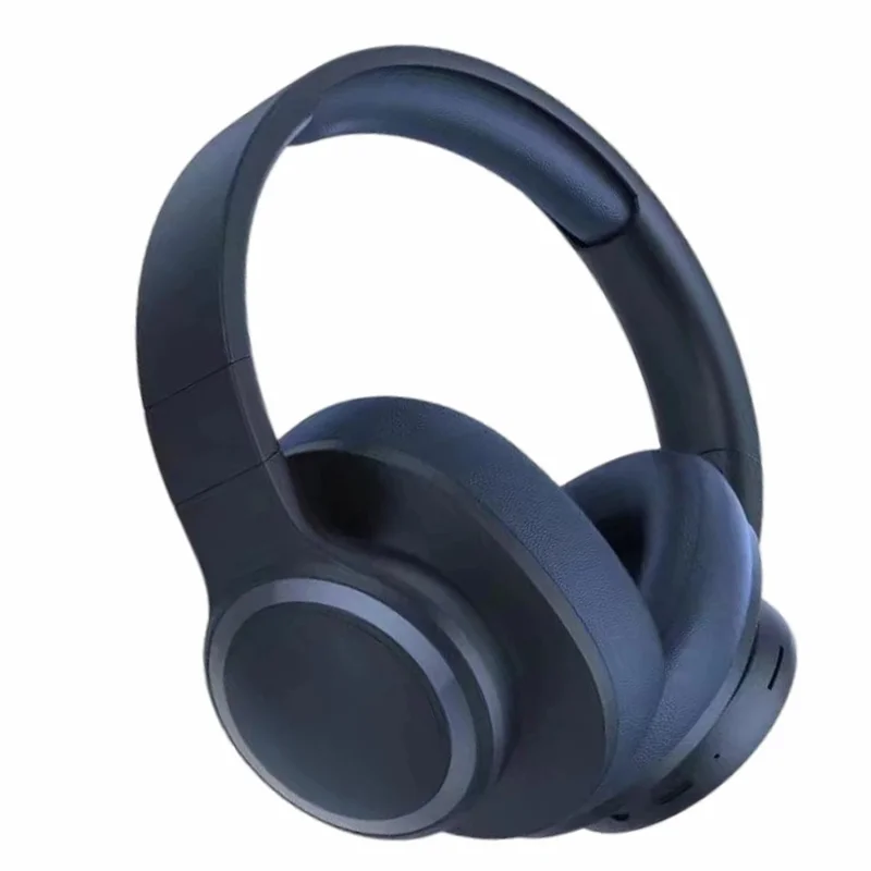 P2960 Wireless Bluetooth-compatible Headphones HiFi 3D Pad Foldable Over-Ear Headset - Dark Blue