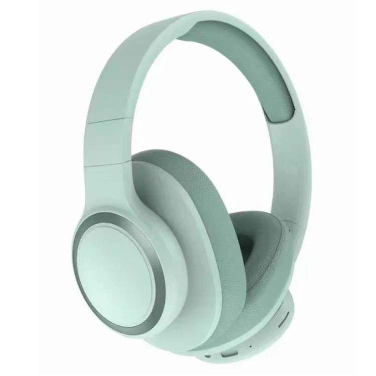 P2962 Over-Ear Wireless Headphones Bass Bluetooth-compatible Headset with Card Slot - Green