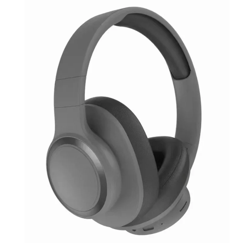 P2962 Over-Ear Wireless Headphones Bass Bluetooth-compatible Headset with Card Slot - Dark Grey