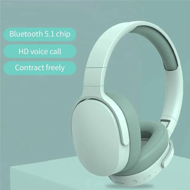 P2961 Wireless Bluetooth-compatible Headphones Over-Ear Lightweight Headset - Pink