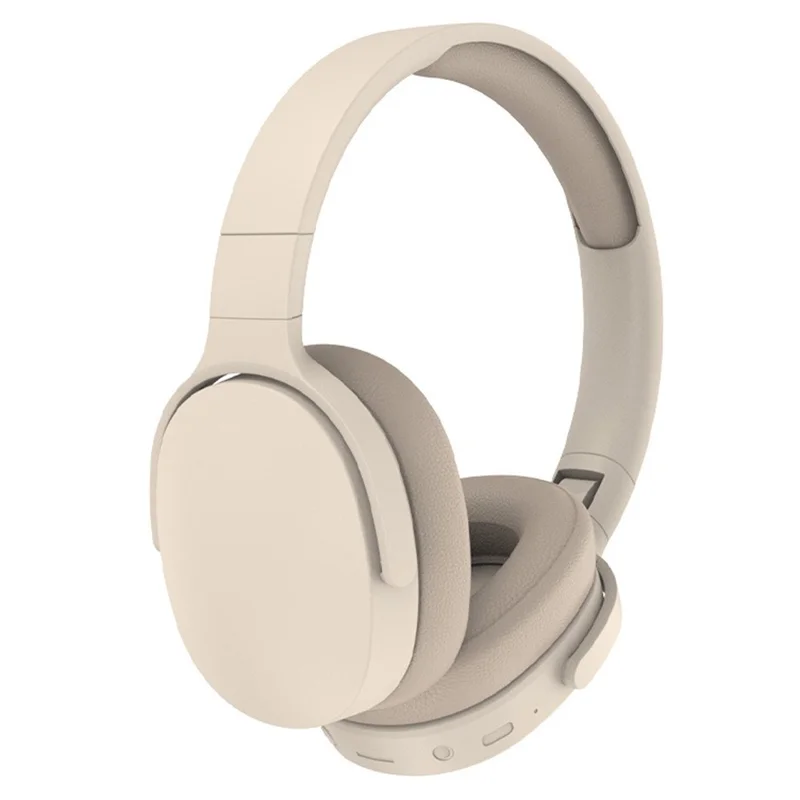 P2961 Wireless Bluetooth-compatible Headphones Over-Ear Lightweight Headset - Khaki