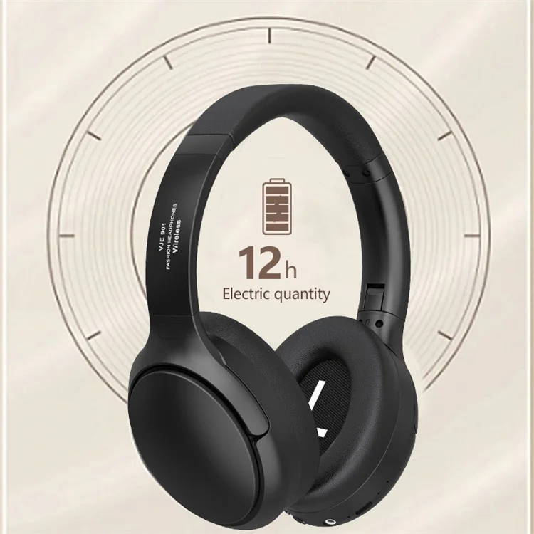 Складные беспроводные Bluetooth-наушники VJE901, Bluetooth-наушники, наушники для игр - коричневые
