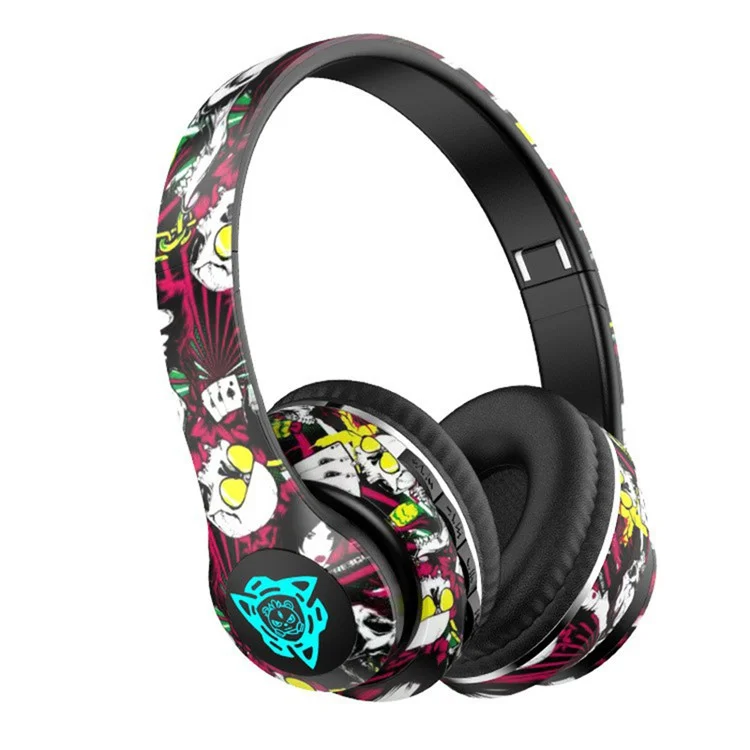 P35 LED Lighting Wireless Headset Bluetooth-compatible Earphone E-Sport Gaming Headphone - Style D