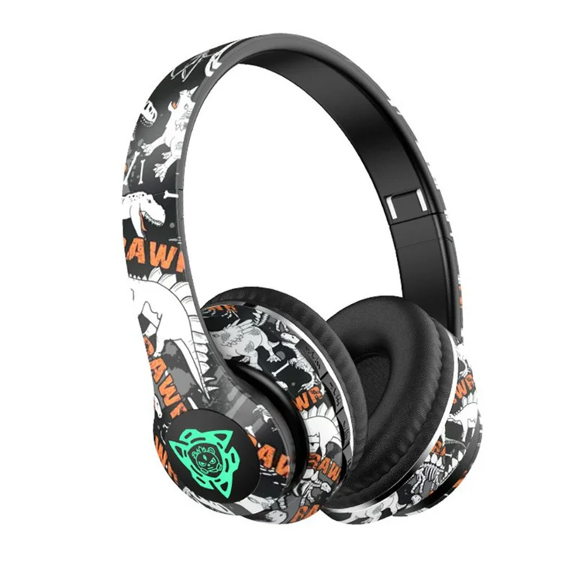 P35 LED Lighting Wireless Headset Bluetooth-compatible Earphone E-Sport Gaming Headphone - Style C