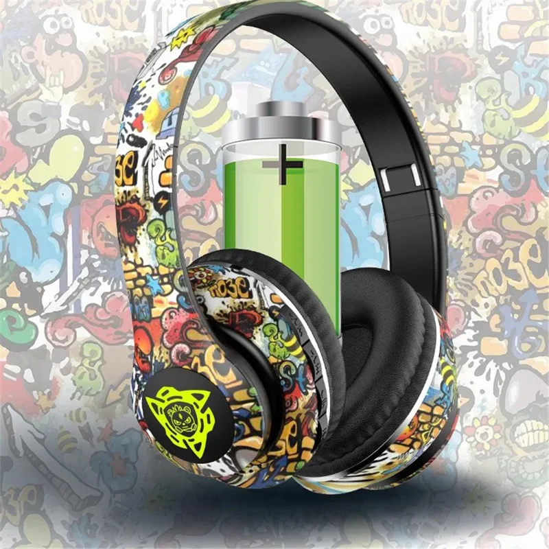 P35 LED Lighting Wireless Headset Bluetooth-compatible Earphone E-Sport Gaming Headphone - Style C