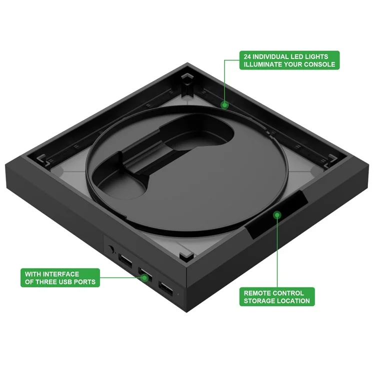 RGB Light Stand for Xbox Series X / S Controllers, Consoles, Game Accessory