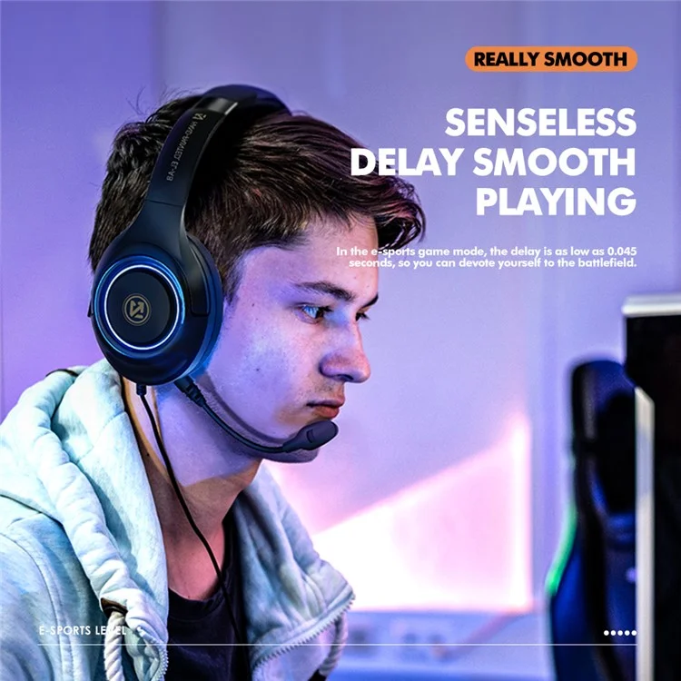 Cuffie On-Ear con filo e wireless ROCK A8 con microfono Cuffie Bluetooth stereo Over-Ear - Nero