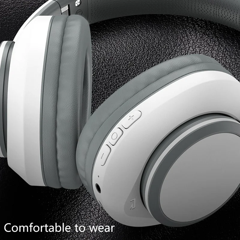 CELEBRAT A26 Foldable Over-ear Bluetooth-compatible Headset HiFi Music Gaming Headphone - Black