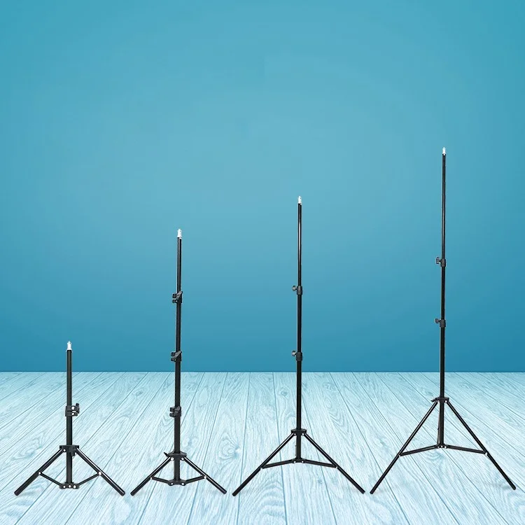 2.1m Mobile Phone Selfie Tripod Photography Fill Light Bracket Folding Stand